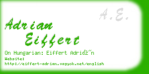 adrian eiffert business card